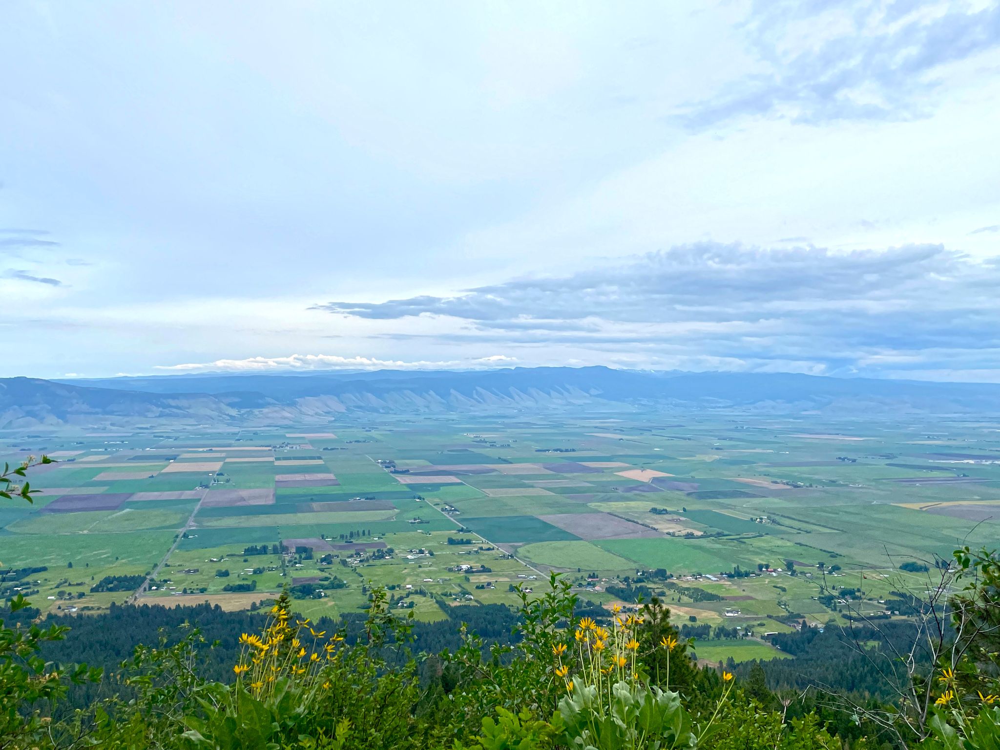 Eastern Oregon valley view